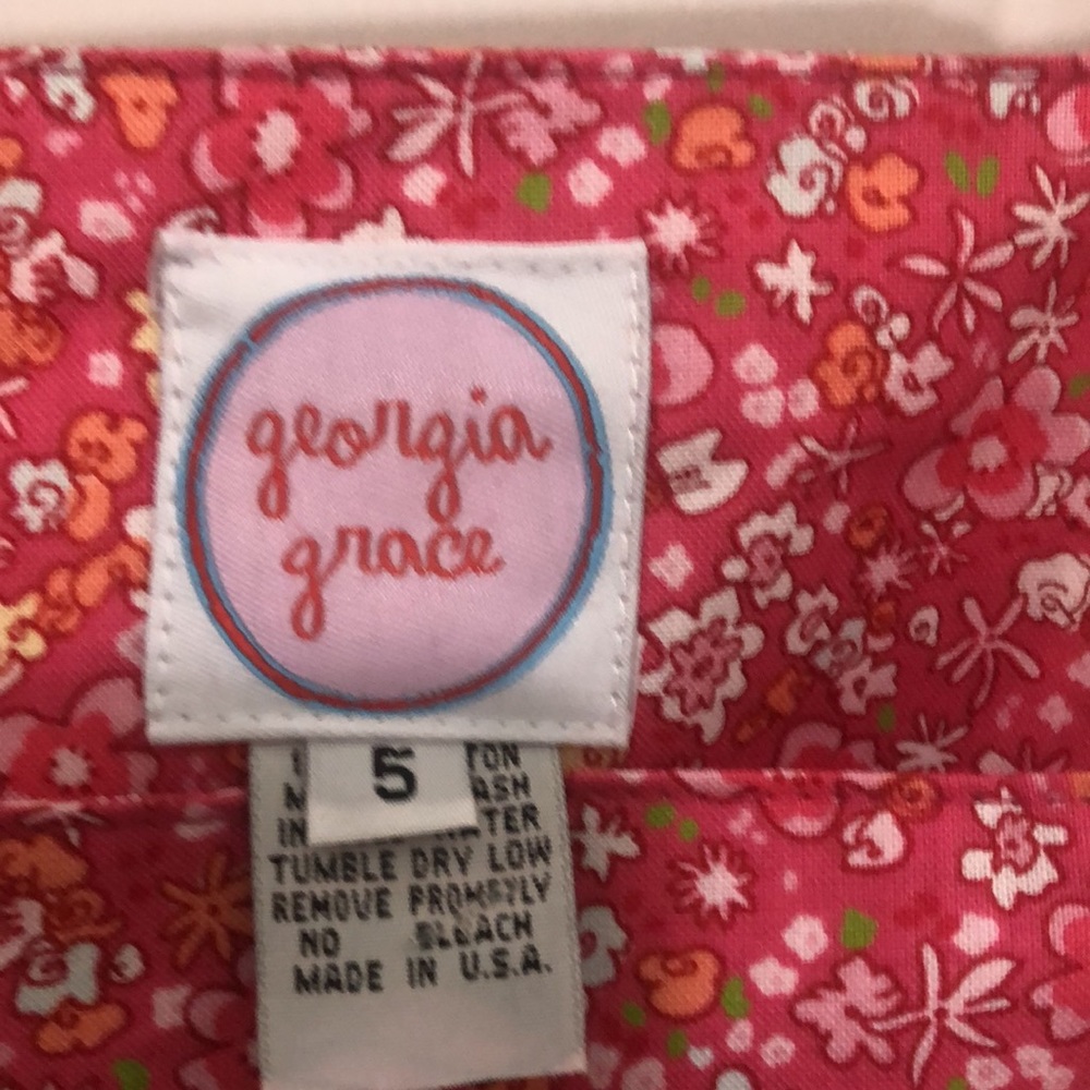 Georgia Grace Girls Dress Size 5 - Picture 5 of 6